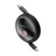 Baseus Free2Pull USB-C uz USB-C Kabelis Bayern Edition 100W 1m