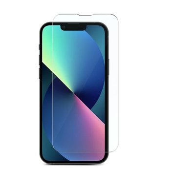 Apple iPhone 14 / 13 / 13 Pro / SE (2025) / 16e 6.1'' - Aizsargstikls (Šaurs Līdz Izliekumiem) | Tempered Glass Screen Protector