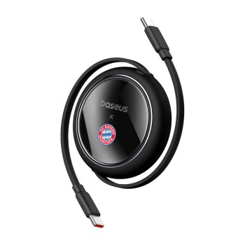 Baseus Free2Pull USB-C uz USB-C Kabelis Bayern Edition 100W 1m