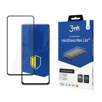 Samsung Galaxy S20 FE 5G / S20 Lite Black Aizsargstikls uz Visu Ekrānu | 3MK Hard Glass Max Tempered Fullscreen Protector