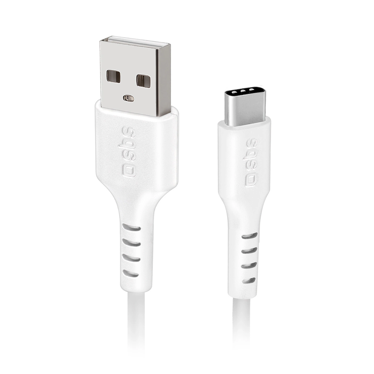Datu kabelis USB 2.0 - C tipa balts | Data cable Type-C White