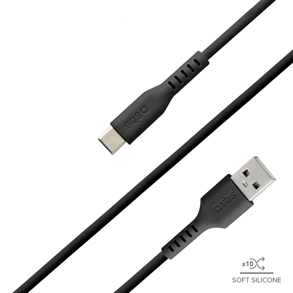 Datu kabelis USB 2.0 - C tipa melns | Data cable Type-C Black (3)