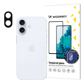 Apple iPhone 16 6.1'' Full Camera Tempered Glass | Pilns Kameras Aizsargstikls