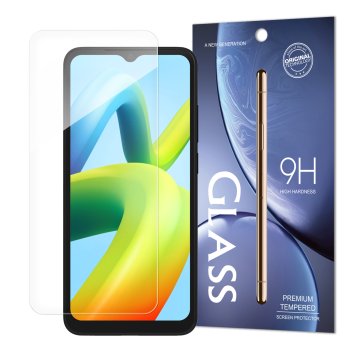 Xiaomi Redmi A1 / Redmi A2 - Aizsargstikls (Šaurs līdz Izliekumiem) | Tempered Glass Screen Protector