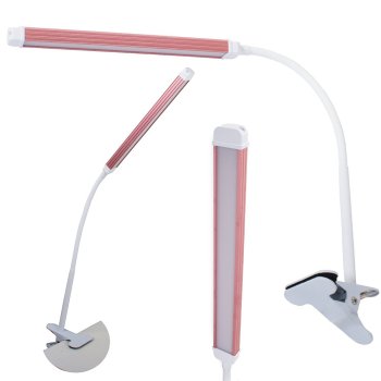Bezēnas kosmētiska galda lampa ar klipsi / Lasīšanas gaisma | Clip-On Reading Light Cosmetic Lamp