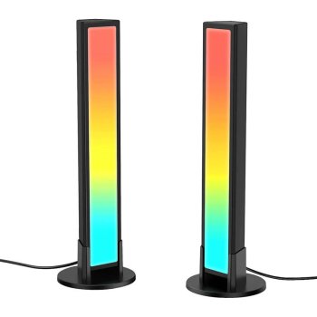 Blitzwolf BW-LB1 Bluetooth Galda Gaismas TV Lampu Komplekts RGB, 11W | Smart Desk TV Table Lamp Set Lighting Ambilight