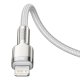USB-C uz Lightning kabelis Baseus Cafule 20W 2m Balts