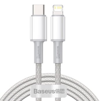 USB-C uz Lightning kabelis Baseus CATLGD-A02 20W 2m Balts
