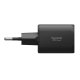Spigen Essential EE352EU USB‑C / USB‑A 35W sienas lādētājs – melns