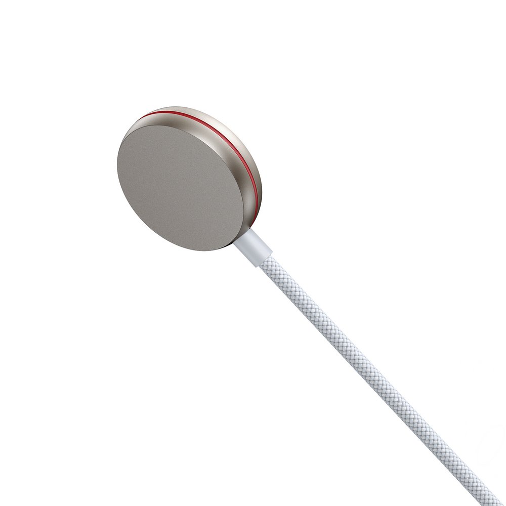 Joyroom induktīvā lādētāja stacija Apple Watch 1,2 m baltā krāsā (S-IW011) (0)