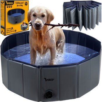 Salokamais Suņu Baseins 100x30cm Purlov 20929 | Folding Dog Pool