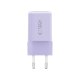 Tech-Protect NCM33 PD 33W QC3.0 USB-C / USB-C sienas lādētājs – violets
