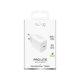 Puro Daily Prolite 25W USB‑C Power Delivery lādētājs – balts