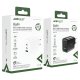 Acefast ātrais lādētājs GaN (2xUSB-C / USB-A) PPS / PD / QC4+ 65W melns (A41)
