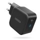 Choetech GaN USB Type C sienas lādētājs 61W Power Delivery, melns (Q6006)