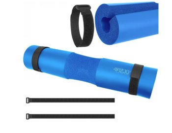 4FIZJO Kakla un plecu aizsargs, NBR putu stieņa spilvens, Zils | Barbell Squat Foam Pad Neck & Shoulder Protector