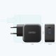 Choetech GaN USB Type C sienas lādētājs 61W Power Delivery, melns (Q6006)