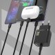 Dudao A27CEU PD 25W GaN SB-C sienas lādētājs ar USB‑C kabeli – melns