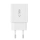 Tech-Protect NC30W USB-C PD 30W / USB-A QC 3.0 lādētājs – balts