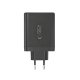 Tech-Protect NC140W-GAN 4-portu 140W sienas lādētājs – melns