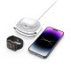 Tech-Protect QI15W-A32 3-in-1 induktīvā lādētāja stacija ar MagSafe viedtālrunim / Apple Watch / AirPods –...