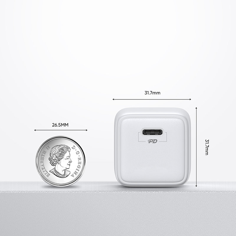 Joyroom ātra sienas lādētājs USB Type C 25W 3A ar ES spraudni, balts (L-P251) (1)