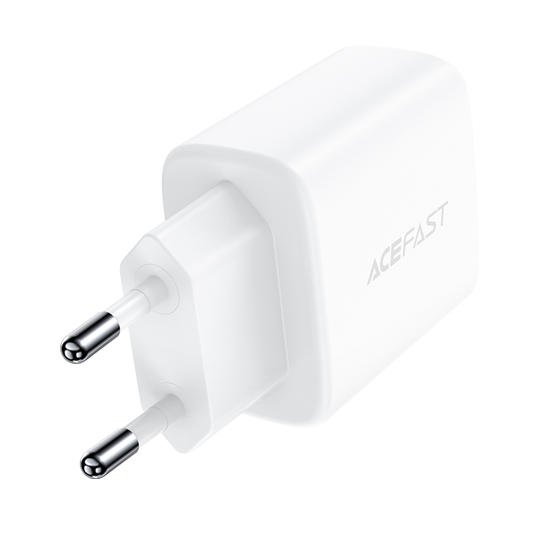 Acefast sienas lādētājs USB Type C / USB 20W, PPS, PD, QC 3.0, AFC, FCP, balts (A25 white) (0)