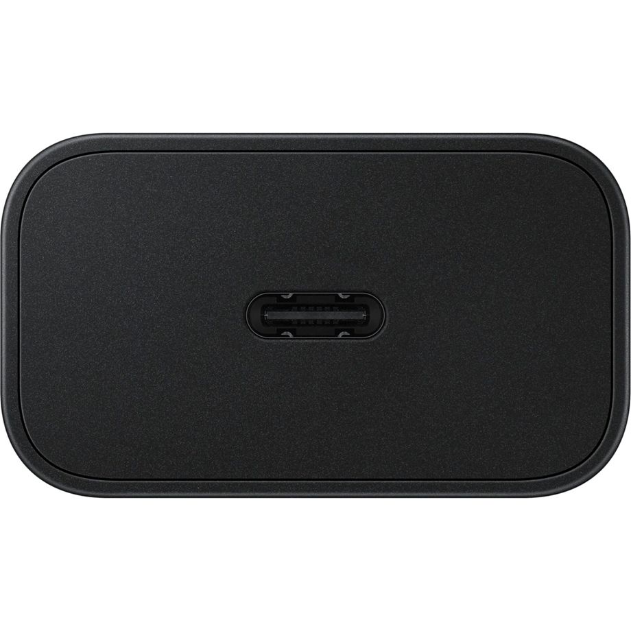 Samsung EP-T2510XBEGEU 25W SFC GaN sienas lādētājs ar USB‑C kabeli – melns (1)