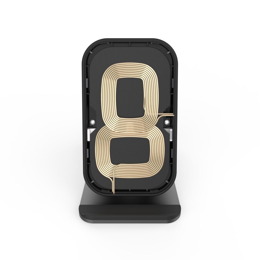 Tech-Protect QI15W-S1 induktīvā lādētāja statīvs 15W – melns (2)