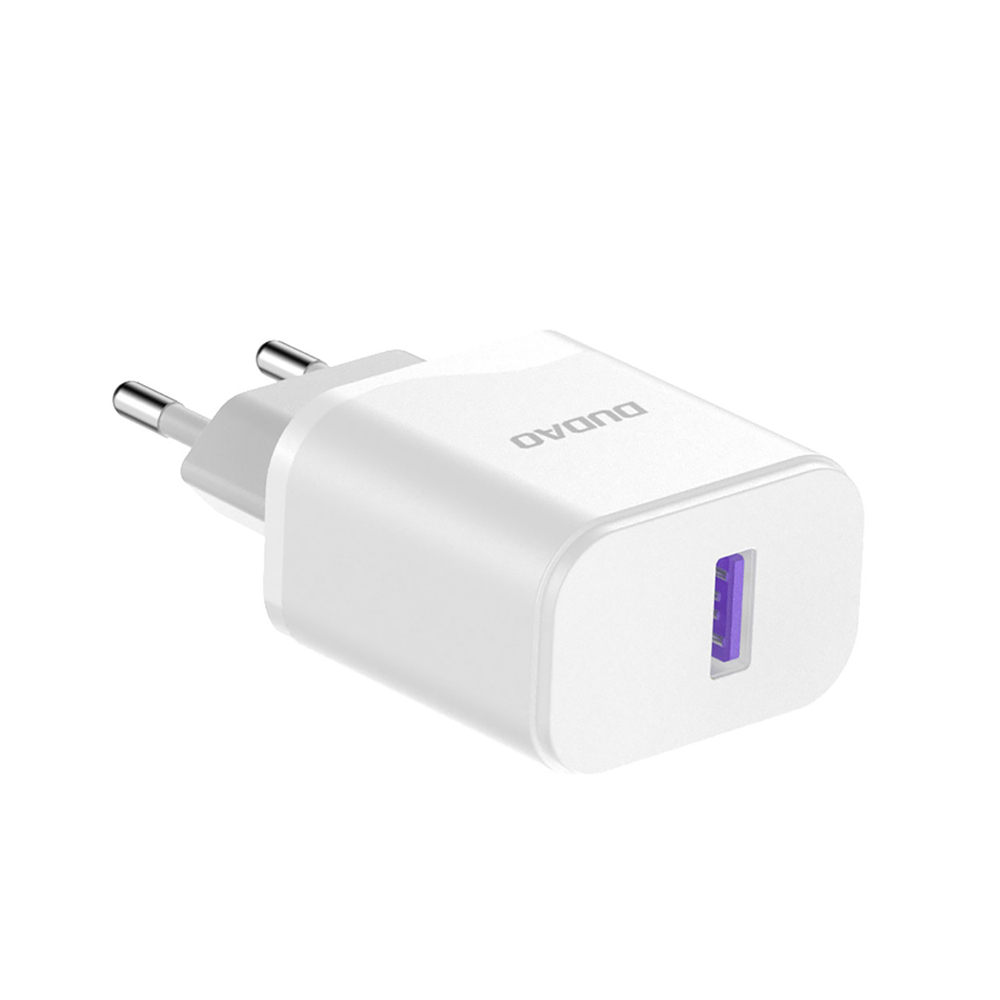 Dudao A20EU USB-A 18W tīkla lādētājs – balts (0)