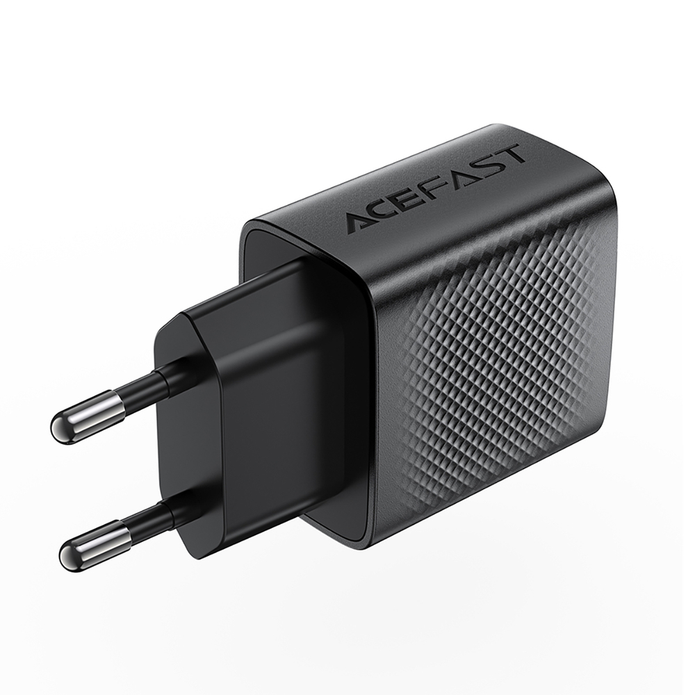 Acefast A90 lādētājs GaN USB-A QC 18W - melns (2)