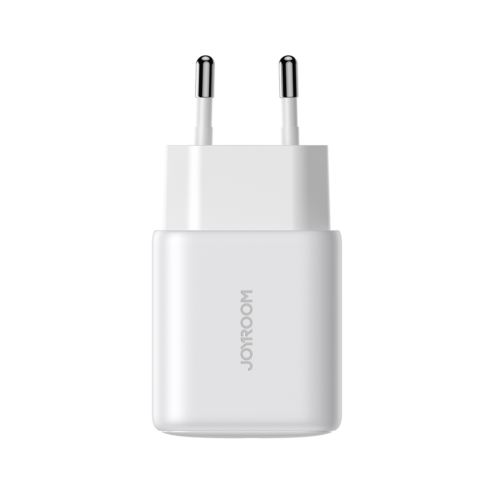 Joyroom JR-TCF20 USB-C PD 20W tīkla lādētājs – balts + USB-C / Lightning kabelis 1 m (3)