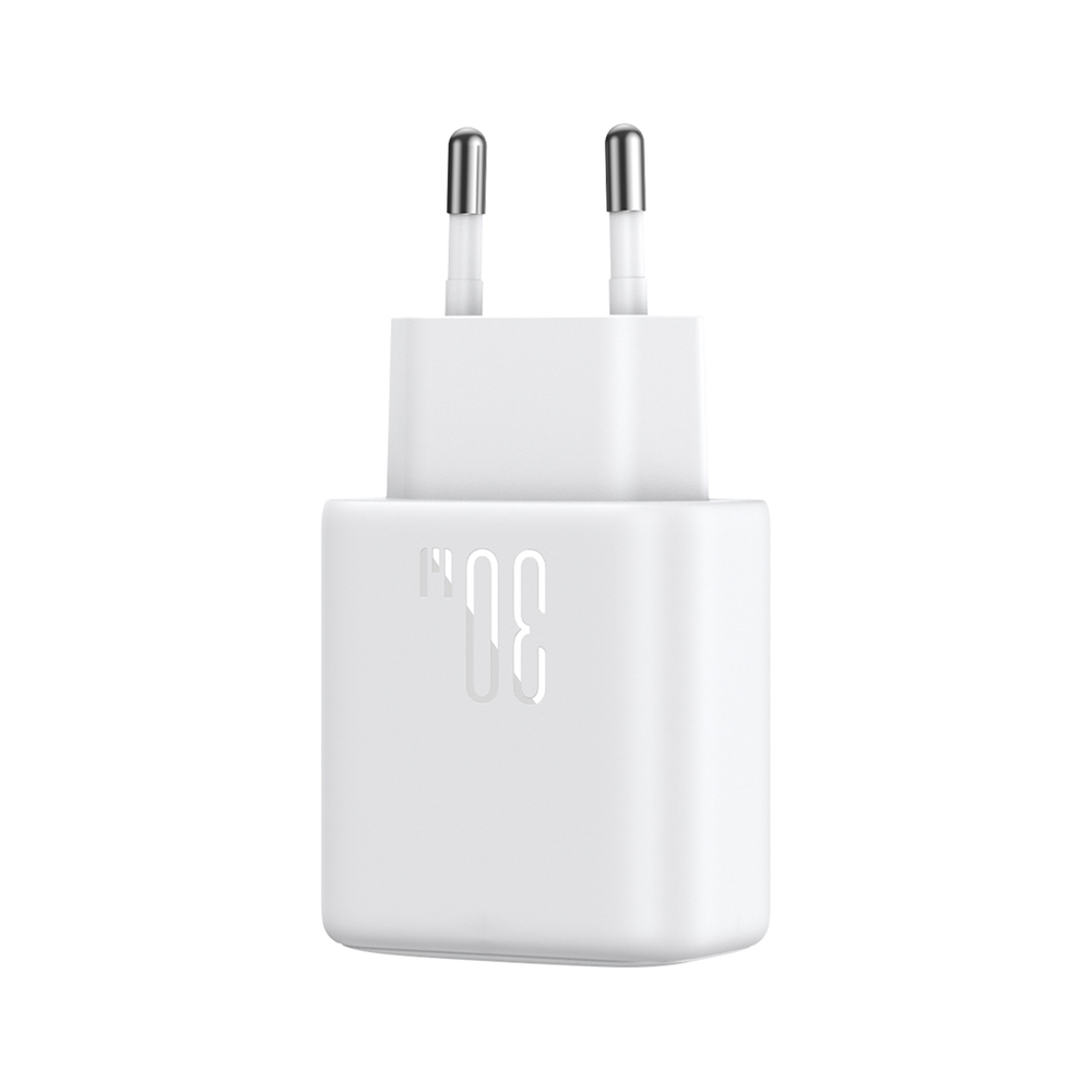 Joyroom JR-TCF24 USB‑C PD 30W QC SFC tīkla lādētājs – balts + 1 m USB‑C kabelis (1)