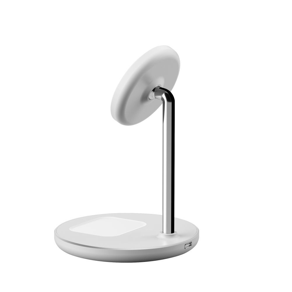 Tech-Protect QI15W-A39 2in1 MagSafe uzlādes stacija – melna (3)