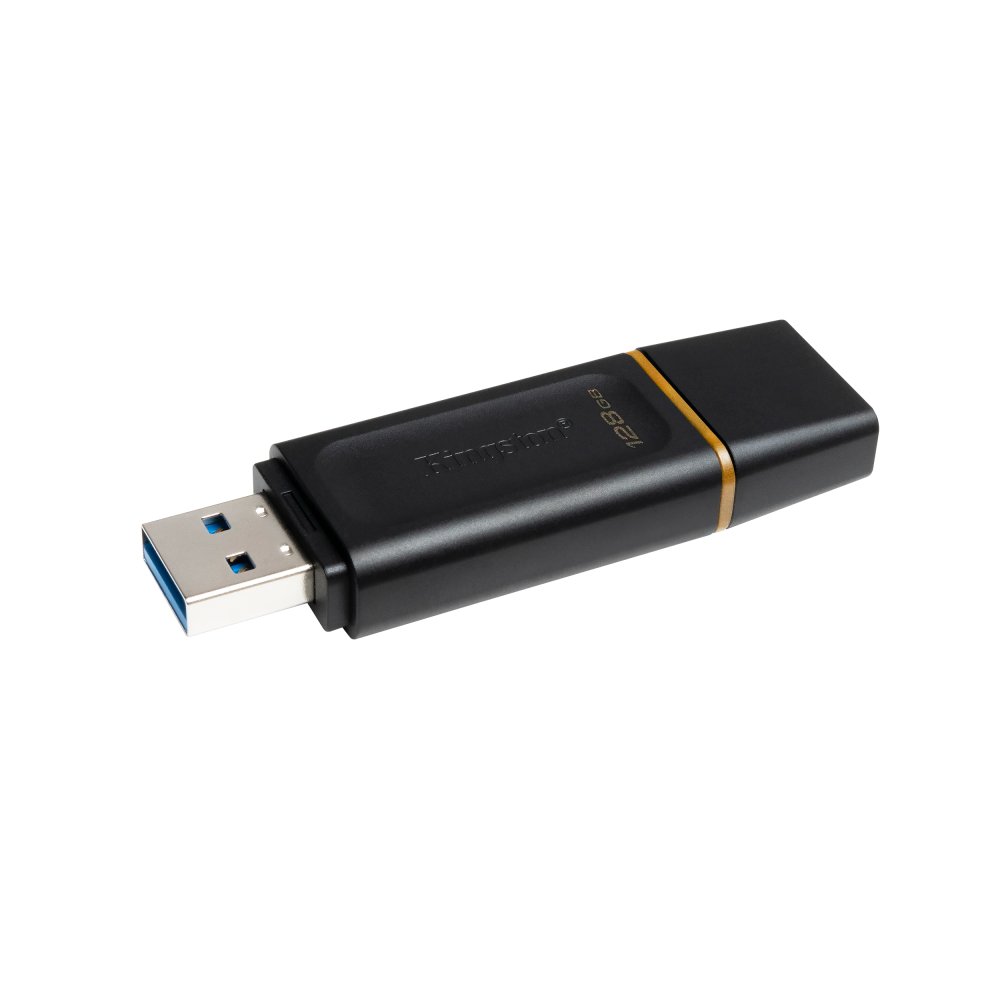 Kingston Exodia 128GB USB 3.2 Flash Drive USB Stick, Black | USB Zibatmiņa Fleška (1)