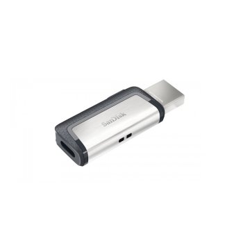 USB zibatmiņa SanDisk Ultra Dual Drive 128GB USB-C 150MB/s, sudraba