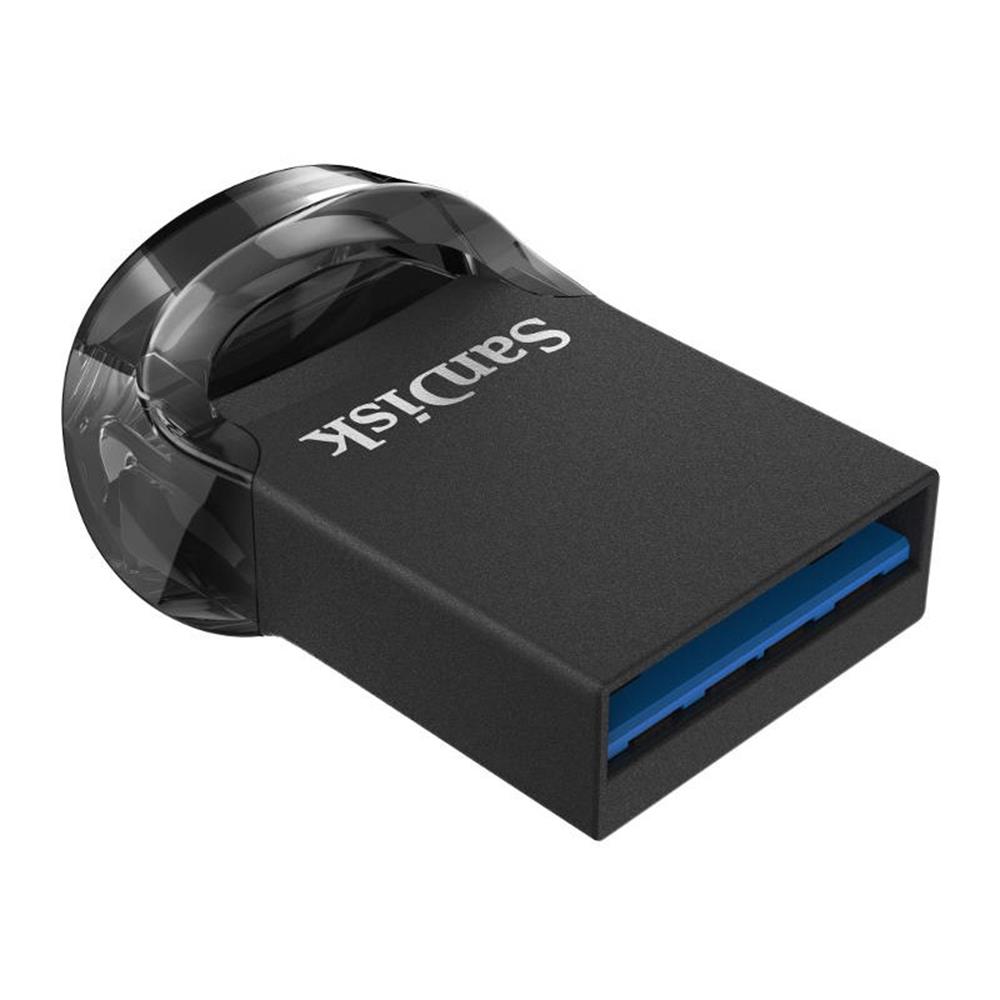 Zibatmiņa SanDisk Ultra Fit 128GB USB 3.1, melna (2)