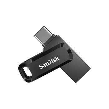 SanDisk 32GB USB-C Ultra Dual Drive Go zibatmiņa 150 MB/s, melna