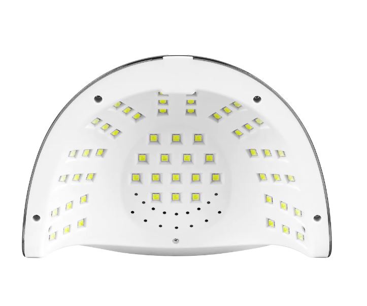 UV/LED manikīra un pedikīra lampa Glow YC57 268 W, Balta (57 LED, Dual LED, Low Heat Mode, ar taimeri) (0)