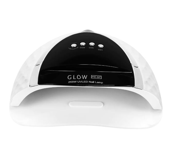 UV/LED manikīra un pedikīra lampa Glow YC57 268 W, Balta (57 LED, Dual LED, Low Heat Mode, ar taimeri) (4)