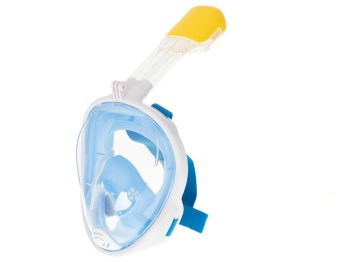 Niršanas Snorkelēšanas Maska Ņurkošanai Zemūdens Peldēšanai ar Gopro Sporta Kameras Stiprinājumu, S/M | Full Face Diving Snorkel Mask