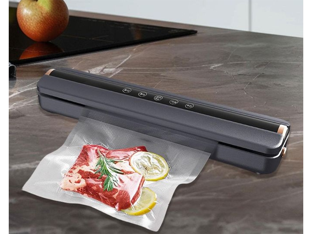 Vakuuma iepakotājs pārtikai, 10 W, melns/pelēks (4)