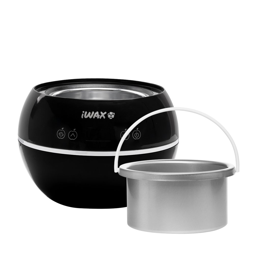 Vaska sildītājs iWax 500 ml cietajam vaskam un bundžām, 100W, melns (2)