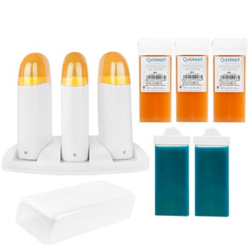 Profesionāls vaksācijas komplekts Valencia ar sildītāju