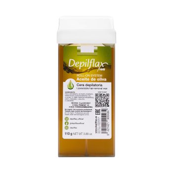 Rullīšu vasks depilācijai Depilflax 100 110 g, olīvu