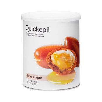 Profesionālais depilācijas vasks Quickepil 800ml, Cinks-Argāns