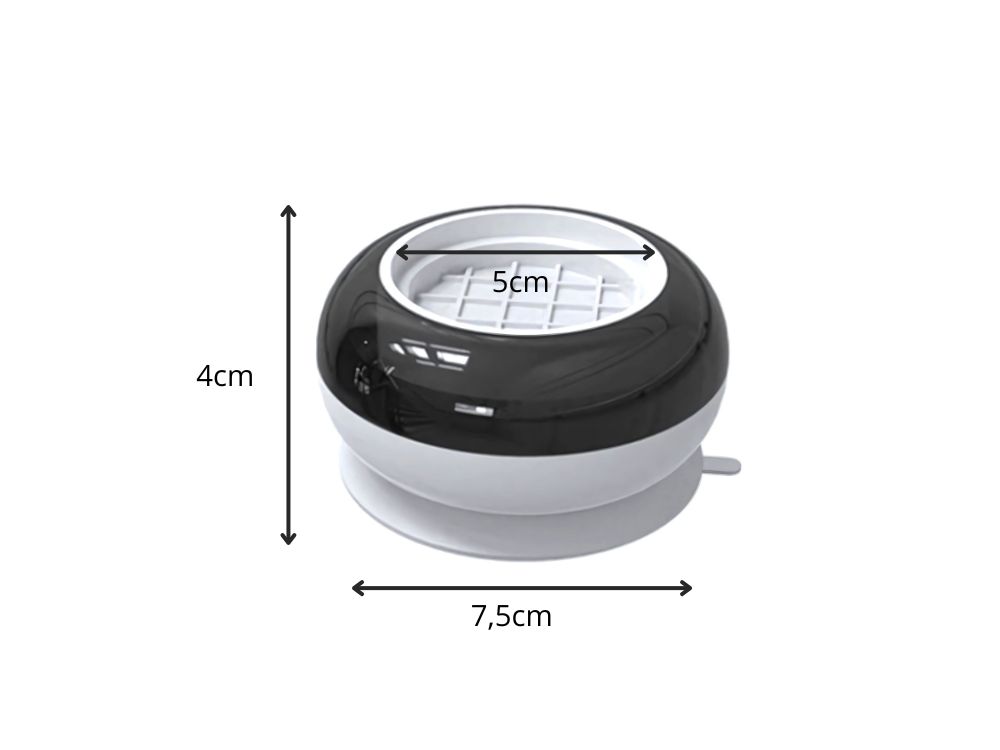 Pretvibrācijas paliktņi veļas mašīnām, 4 gab., 7.5 × 4 cm, pelēki (6)