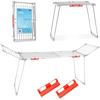 Saliekams veļas žāvētājs Massido Lydia 27 m, nerūsējošā tērauda