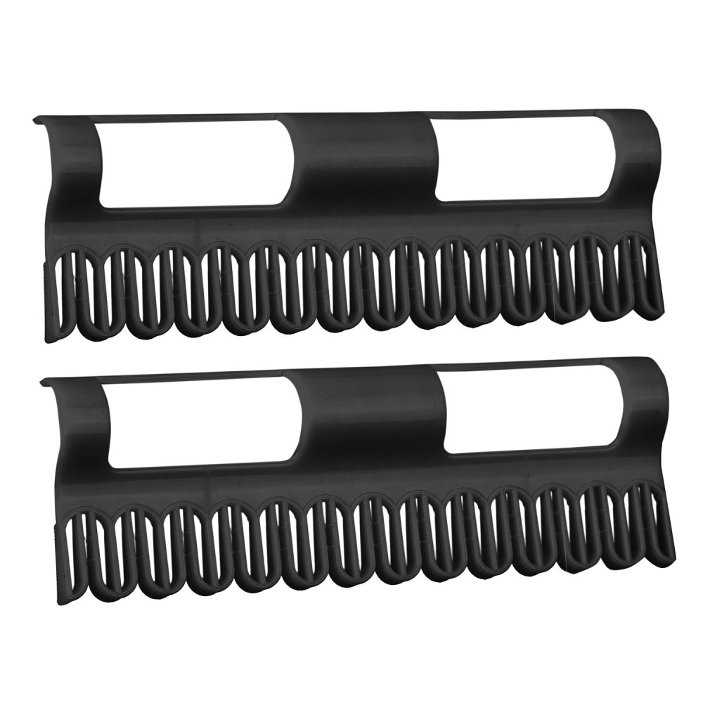 Massido zeķu turētāji veļas žāvētājam 2 gab., melni (1)