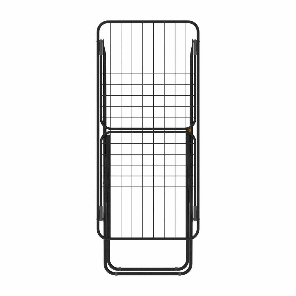 Stāvošs veļas žāvētājs 18m, melns (0)